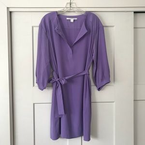 DVF Silk Shirt Dress, 14
